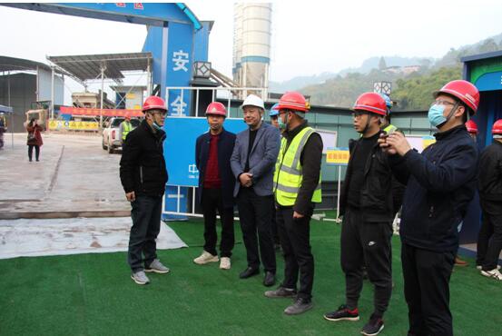 万州区安全生产协会开展北山隧道施工现场观摩学习活动